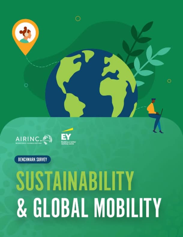 Sustainability and Global Mobility - AIRINC | Workforce Globalization